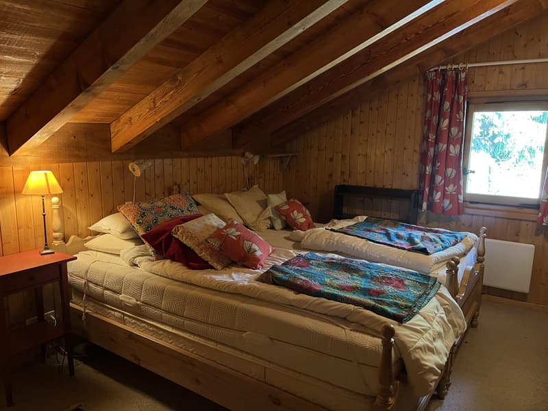 Charmantes 3-Zimmer-Wohnung in den Höhen von Verbier, mit atemberaubendem Blick vom Balkon. (8)