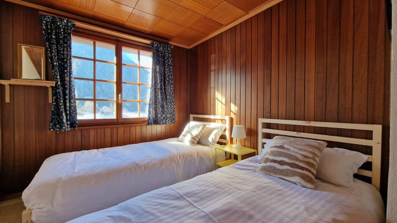 LOCATION HIVER 26/27 - Charmante maison alpine de 4 chambres, à seulement 5 minutes à pied de la gare et du téléphérique du Châble (7)
