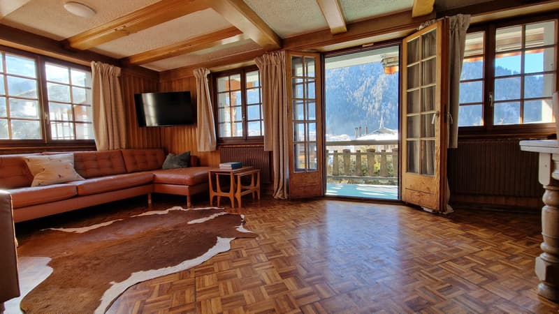 LOCATION HIVER 26/27 - Charmante maison alpine de 4 chambres, à seulement 5 minutes à pied de la gare et du téléphérique du Châble (2)