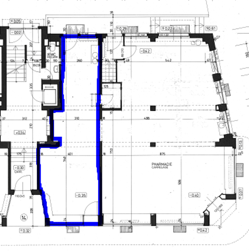 Geschäft von 40 m² im Herzen von Vevey (2)