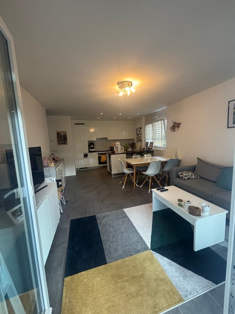 Morges, à 200 m de la gare CFF : à louer appartement de 2,5 pièces (1)