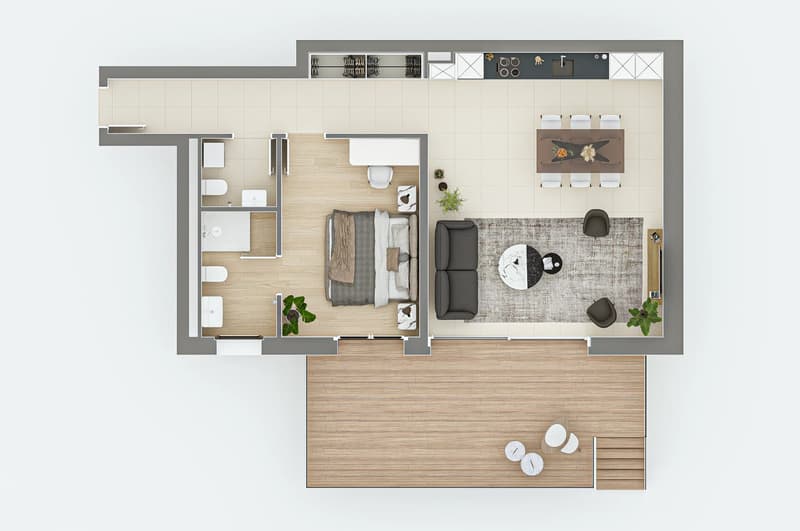 New 2.5-room apartment with balcony (7)
