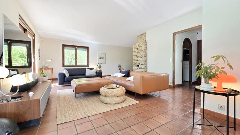 Maison T6 exposée plein sud sur près de 8 000 m² à Monnetier-Mornex (1)