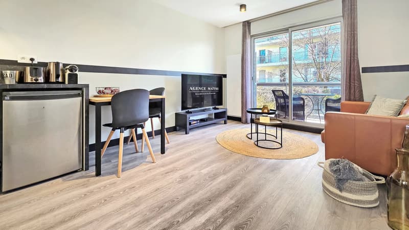 Renovated 2-room apartment in Évian-les-Bains, Grottes sector (9)