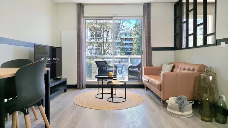 Renovated 2-room apartment in Évian-les-Bains, Grottes sector (4)