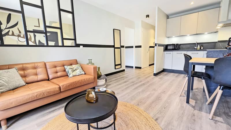 Renovated 2-room apartment in Évian-les-Bains, Grottes sector (6)