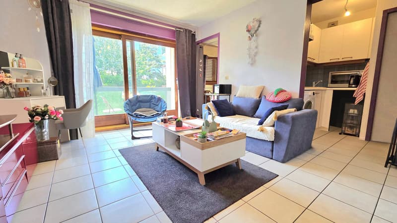 Thonon-les-Bains Morcy: Helles 2-Zimmer-Wohnung mit Terrasse (1)