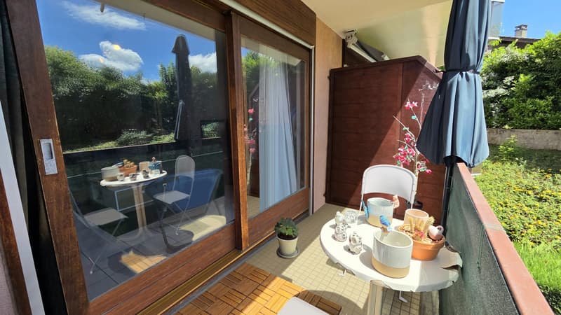 Thonon-les-Bains Morcy: Helles 2-Zimmer-Wohnung mit Terrasse (4)