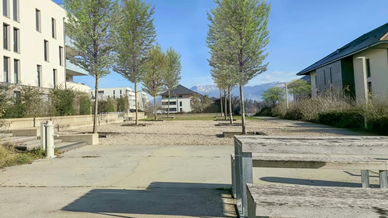 Récent T2 en terrasse au dernier étage à Annecy Chavanod (12)
