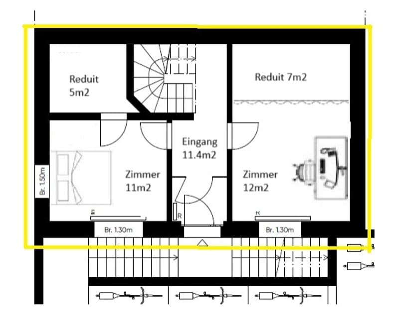 Affascinante appartamento in maisonnette di 3,5 locali a Köniz (10)