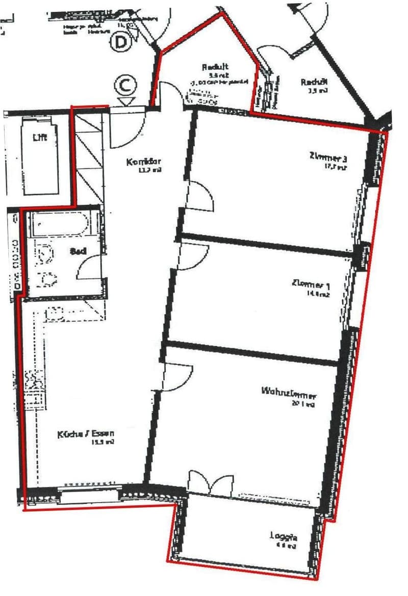 Grosszügiger Grundriss / Zentrale Lage (Typ C, Nr. 94) (9)