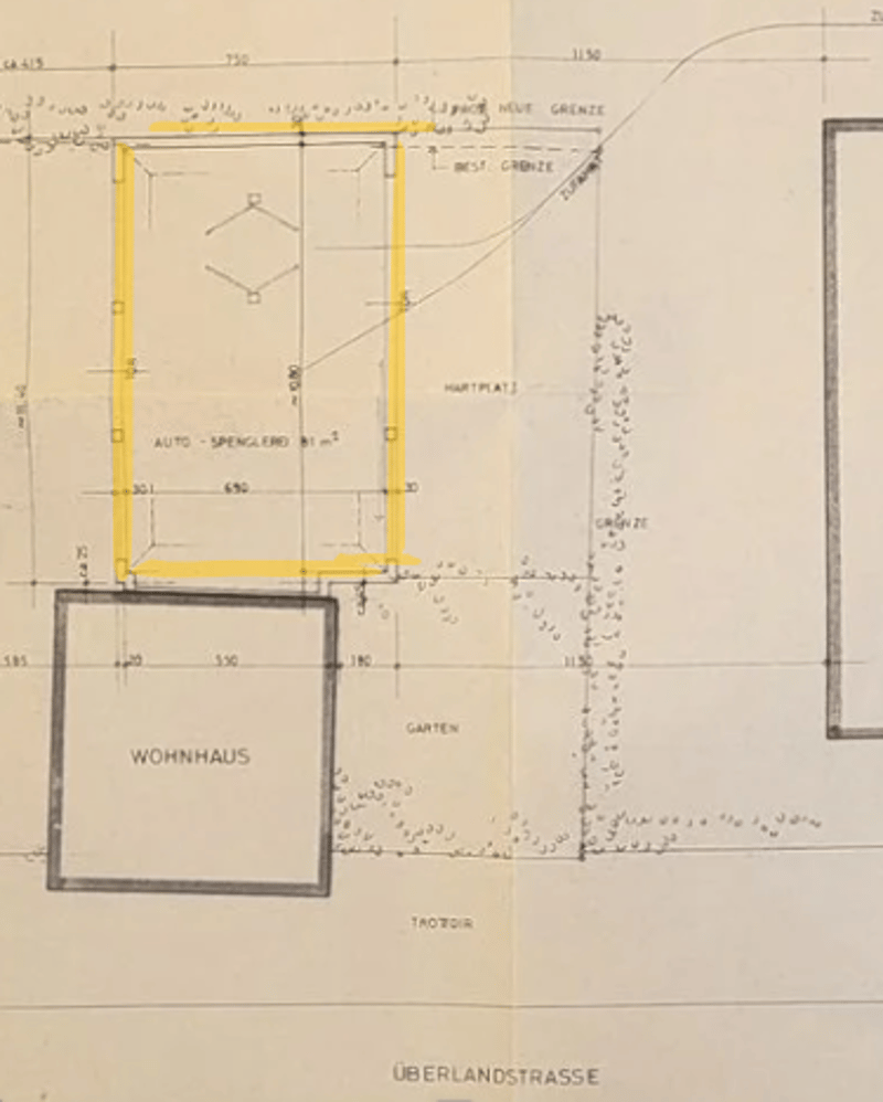 1st floor: living room, bedroom, kitchen, bathroom, terrace