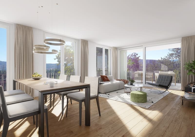 High above the Limmat: Exclusive condominiums in TOBELEGG (7)