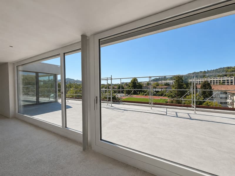 Sicht auf Terrasse Süd