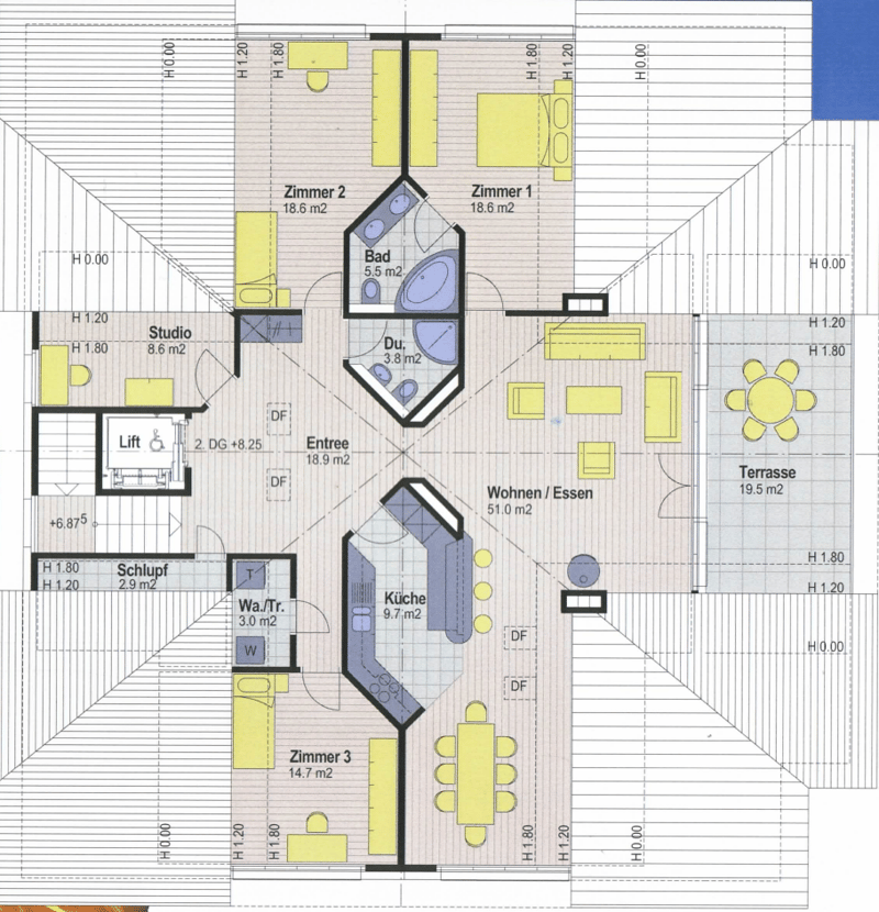 Grundrissplan