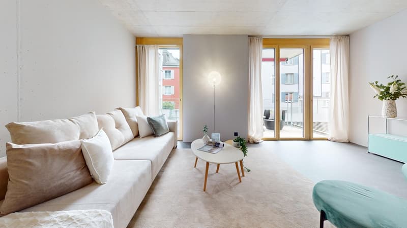 Charmante 3.5-Zimmerwohnung an begehrter Lage  Urbanes Wohnen mit Stil und Komfort! (2)