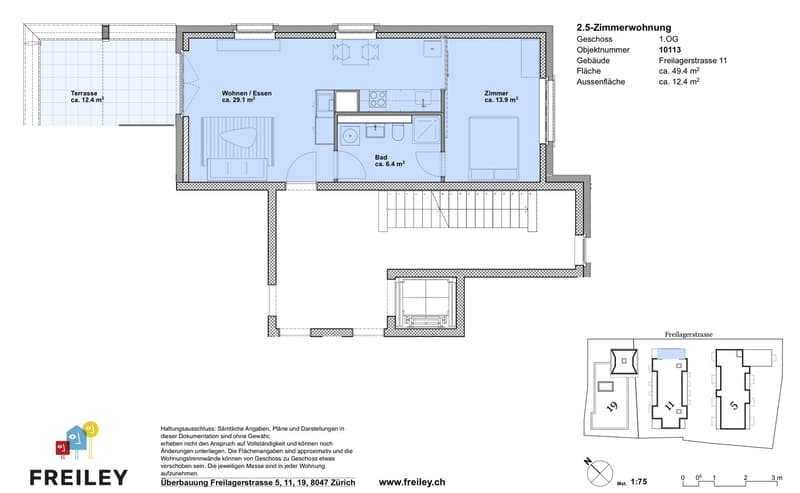 Charmante 2.5-Zimmerwohnung an begehrter Lage  Urbanes Wohnen mit Stil und Komfort! (11)