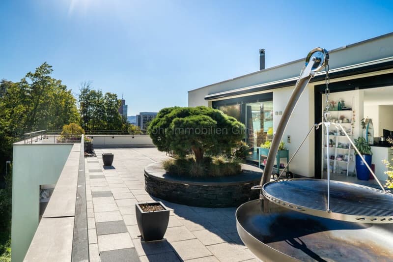 Urbane 4.5 Zimmer Attika-Wohnung mit 169 m² Terrassenfläche (19)
