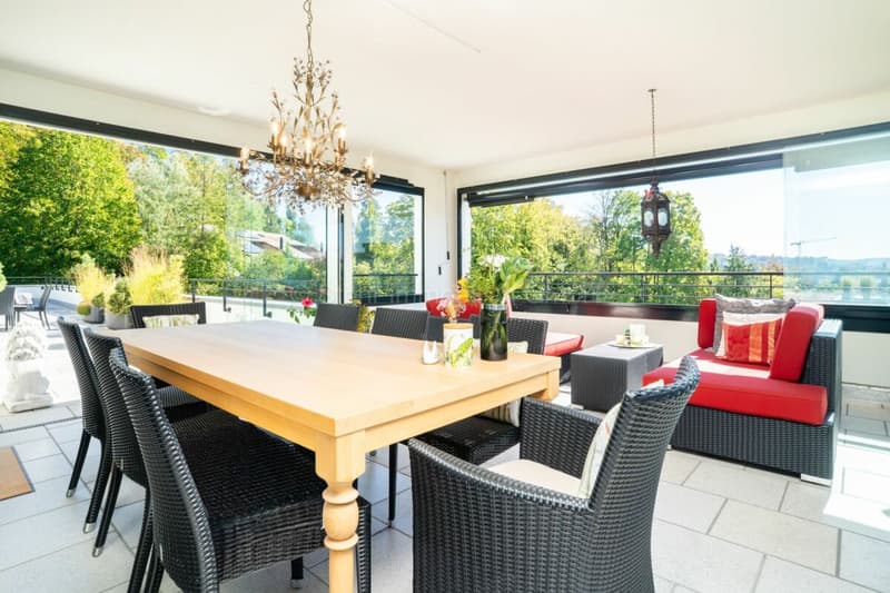 Urbane 4.5 Zimmer Attika-Wohnung mit 169 m² Terrassenfläche (12)