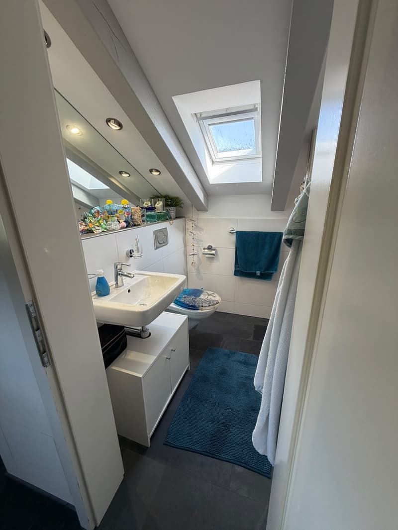 Charmante 4-Zimmer-Maisonette-Wohnung mit Garten und Aussicht in die Berge in Gossau ZH (18)