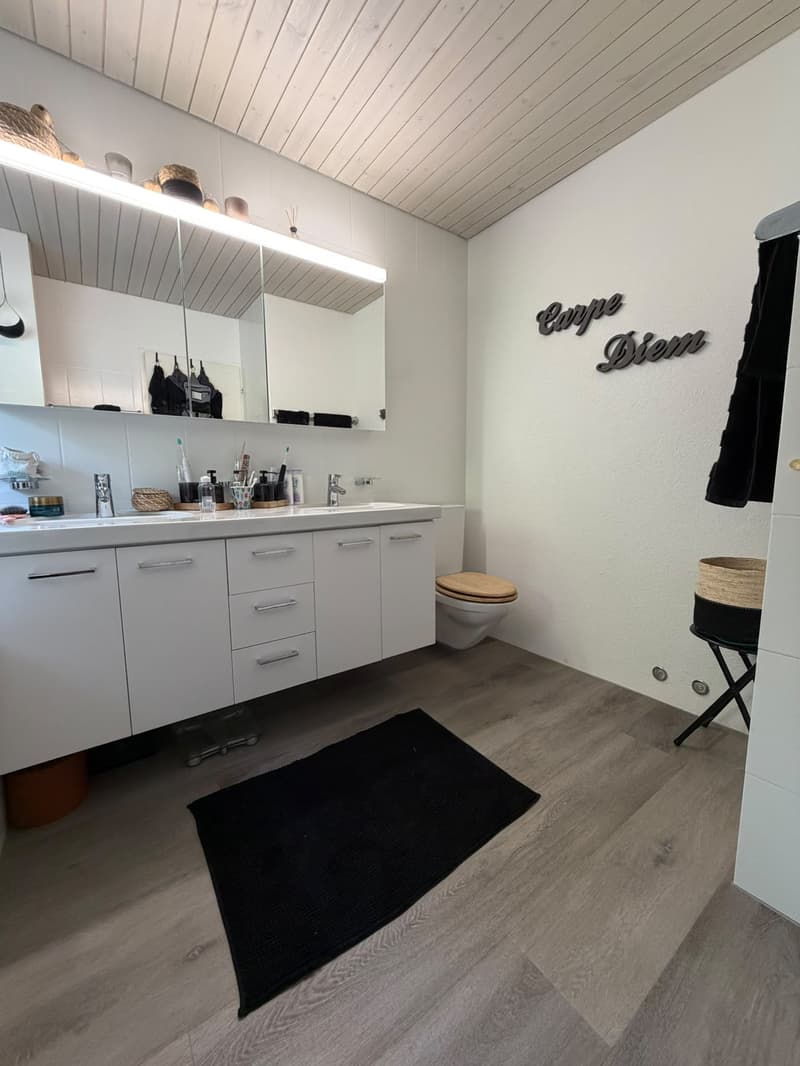 Charmante 4-Zimmer-Maisonette-Wohnung mit Garten und Aussicht in die Berge in Gossau ZH (16)