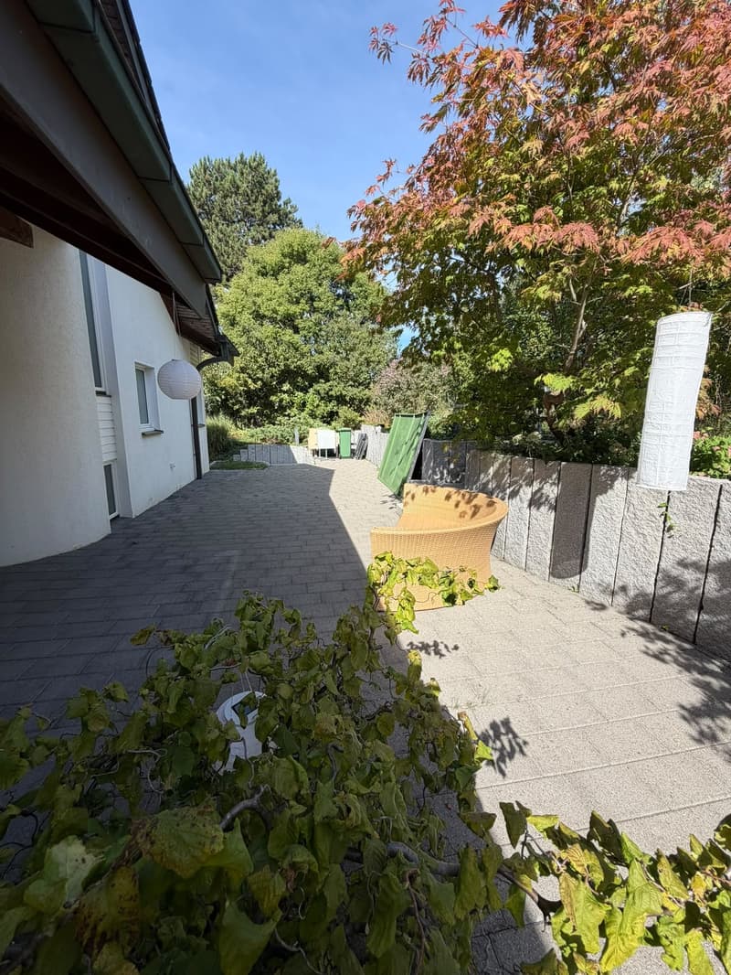 Charmante 4-Zimmer-Maisonette-Wohnung mit Garten und Aussicht in die Berge in Gossau ZH (21)