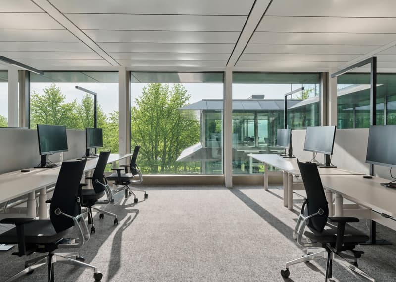 Lavorare sul lago – uffici open space premium pronti per essere occupati (5)