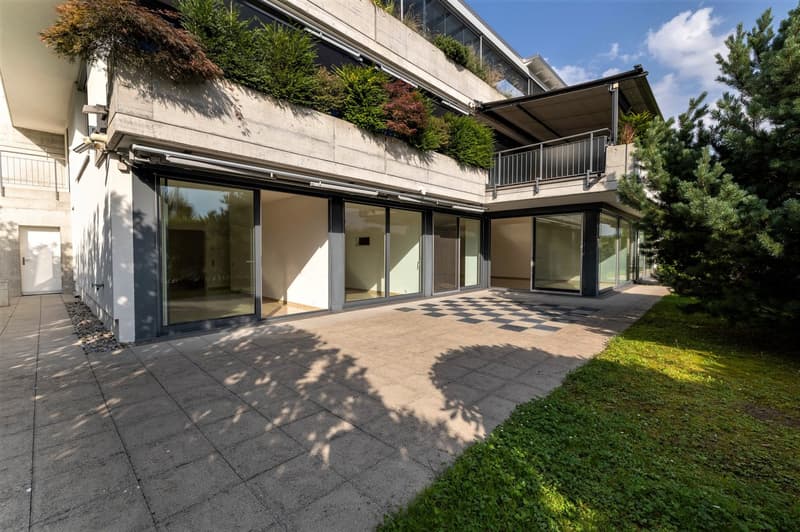 Grosszügiges Wohnen mit sonnigem Gartensitzplatz (1)