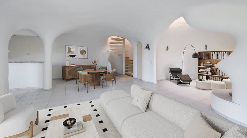 4.5 Zimmer Erdhaus - für Liebhaber aussergewöhnlicher Architektur (3)