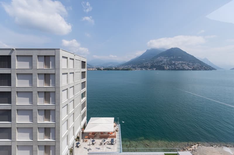 Helles 2.5-Zimmer-Apartment mit Seeblick in Paradiso (7)