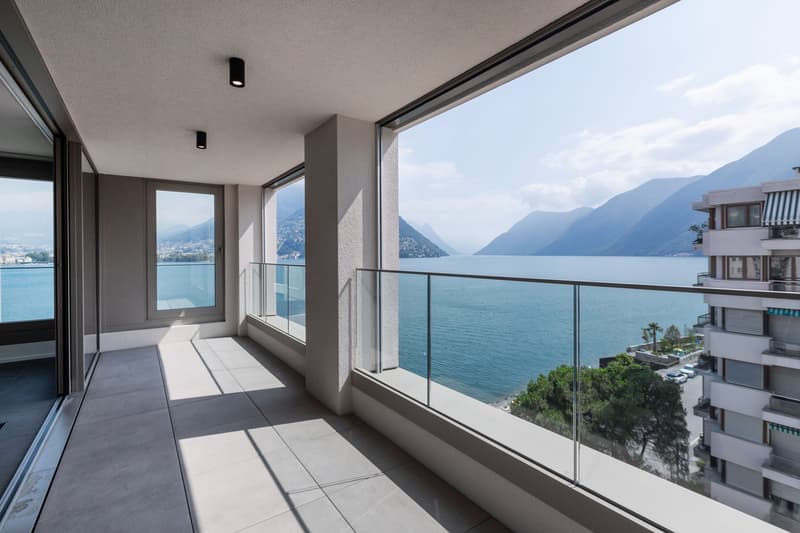 Helles 2.5-Zimmer-Apartment mit Seeblick in Paradiso (6)