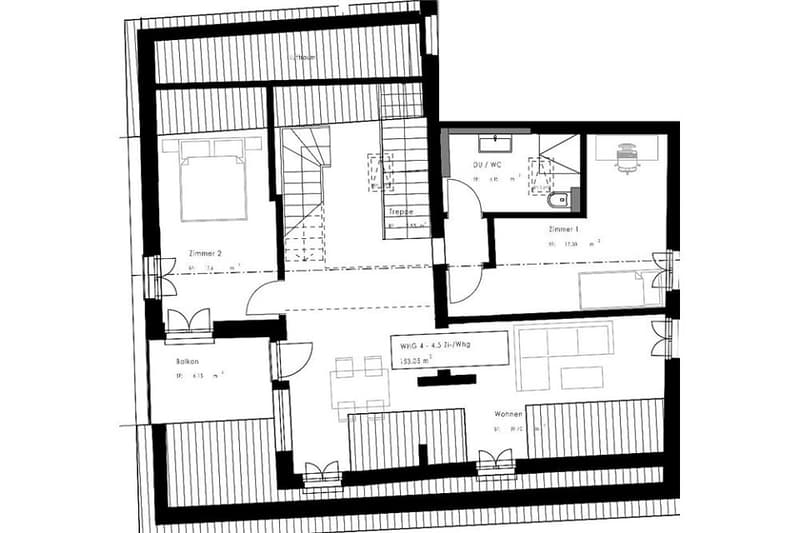 Grosse 4½-Zimmer Dachmaisonette (12)