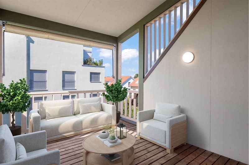 Raum für Individualität 5½-Maisonette-Wohnung an ruhiger Lage (4)