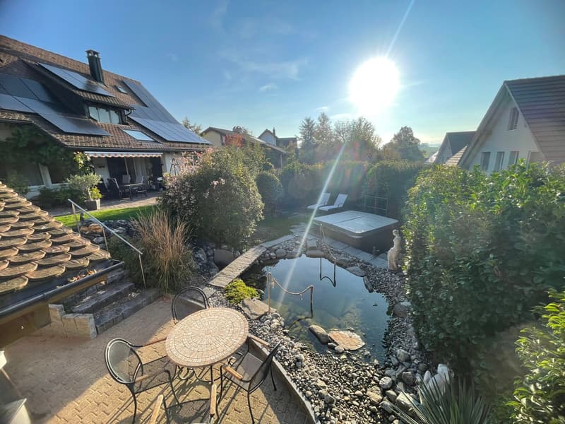 Traumhaus mit privatem Spa, Whirlpool, Schwimmteich und Golfvergnügen im eigenen Garten (5)