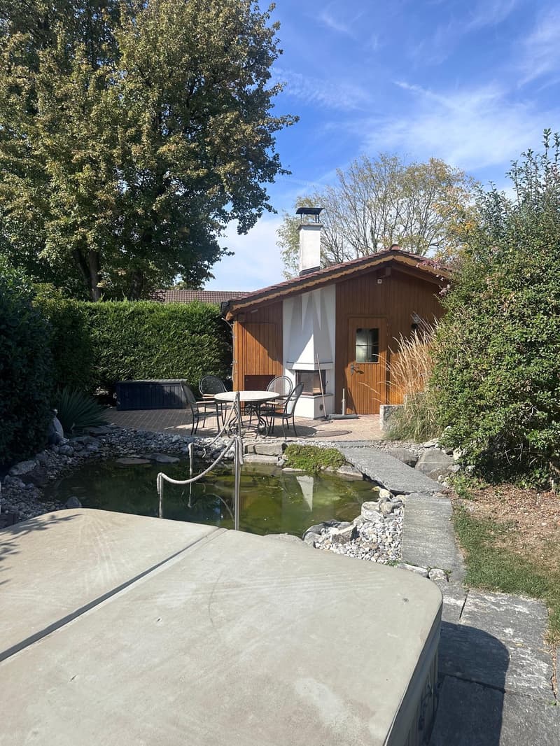 Traumhaus mit privatem Spa, Whirlpool, Schwimmteich und Golfvergnügen im eigenen Garten (7)