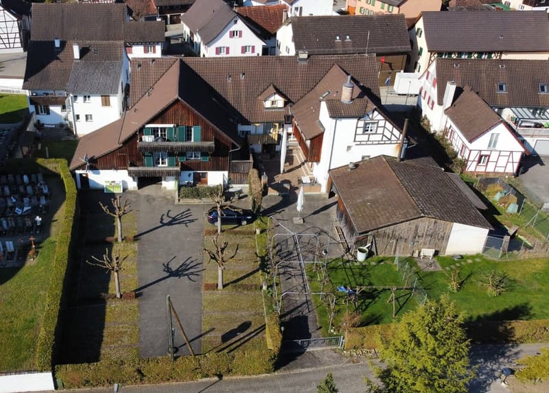 Projet d'aménagement pour usage résidentiel et commercial avec réserve de terrain constructible (2)