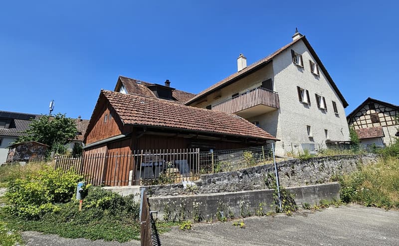 Tradition trifft Potenzial - ehemaliges Bauernhaus in Thayngen (1)
