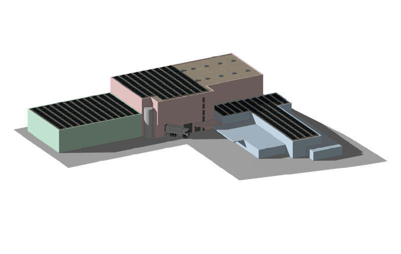 6'000 m² stehen ab Q1 2027 im rosa und blau markierten Gebäude zur Verfügung.