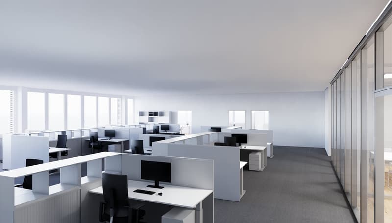 Visualisierung Büro