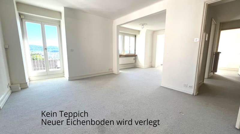 Incantevole appartamento di 2 camere con balcone e vista a Zürich-Höngg (5)