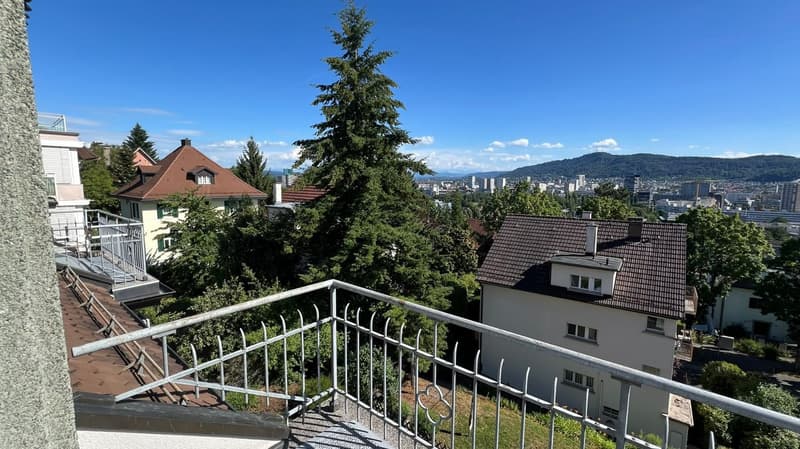 Incantevole appartamento di 2 camere con balcone e vista a Zürich-Höngg (1)