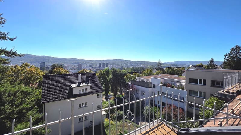 Charmante 2-Zimmer-Wohnung mit Balkon und Aussicht in Zürich-Höngg (2)