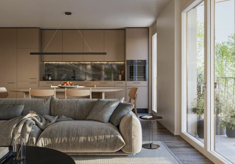 Erstvermietung 1.5 Zimmer-Wohnung Attika Altwiesenstrasse 372 (4)