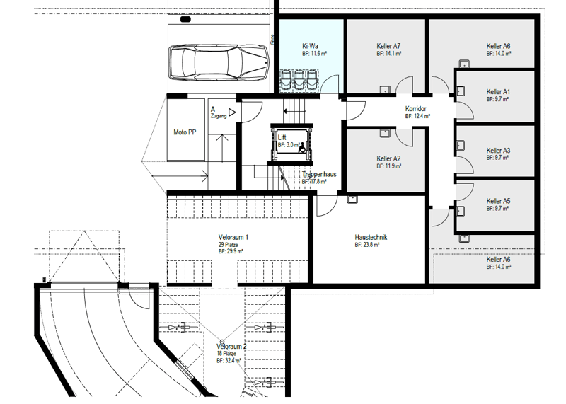 Appartement spacieux de 3,5 pièces au 2e étage dans un quartier calme de Madetswil (5)