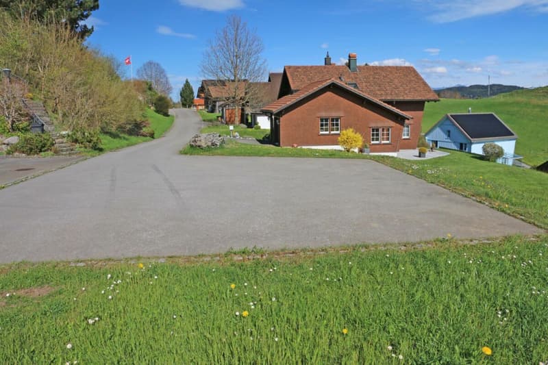Ansicht Zufahrt Parzellen Nr. 1799 und Nr. 1476