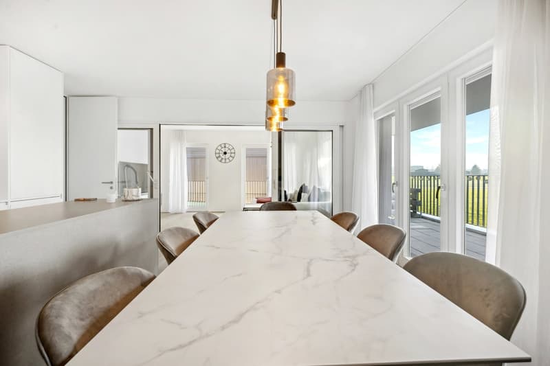 Nouvelle maisonette 4,5 pièces - vue sur le vert - énergie solaire - très centrale! (5)