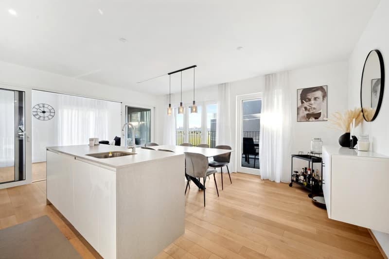 Nouvelle maisonette 4,5 pièces - vue sur le vert - énergie solaire - très centrale! (4)