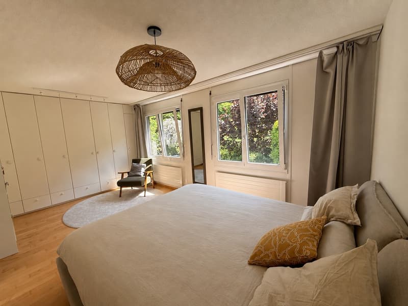 Charmantes 5½-Zimmer-Reihenfamilienhaus am Waldrand  möbliert, sofort bezugsbereit (6)