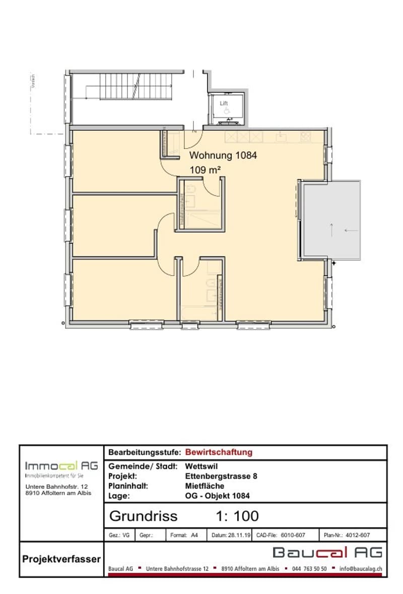 4.5 room apartment, 8907 Wettswil am Albis (12)