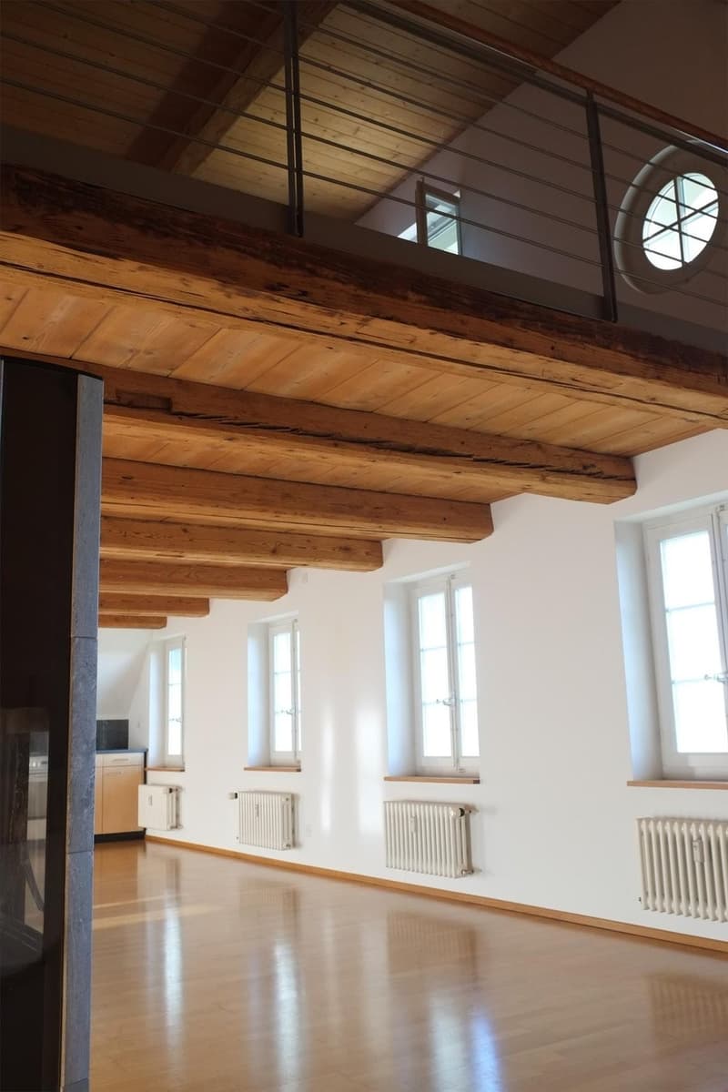 Appartement spacieux (95 m²) avec cheminée sur le Hubelgut (5)